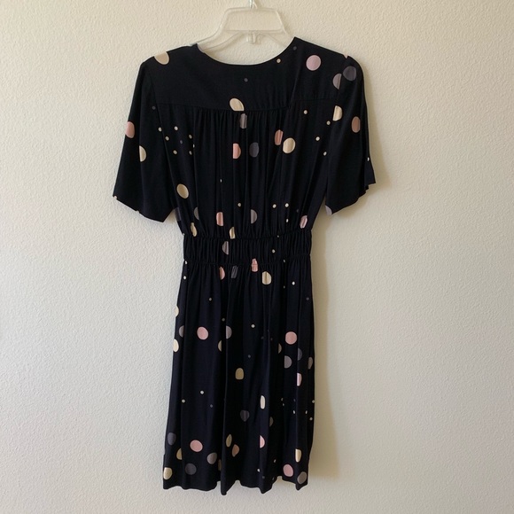 NWT HTF ANTHRO Felicity Polka Dot Dress size 4 - Picture 4 of 6